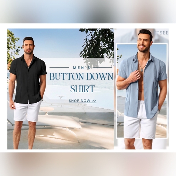 LETSEE Men's Cuban Guayabera Shirt #906 - Picture 12 of 13